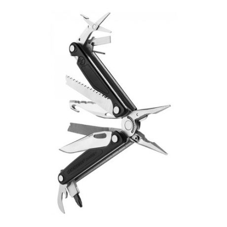 Мультитул LEATHERMAN Charge plus, 17 функций, серебристый [832516]