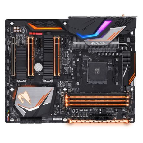 Материнская плата GIGABYTE X470 AORUS GAMING 7 WIFI, SocketAM4, AMD X470, ATX, Ret