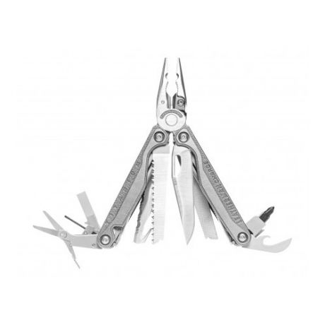 Мультитул LEATHERMAN Charge Plus TTI, серебристый [832528]