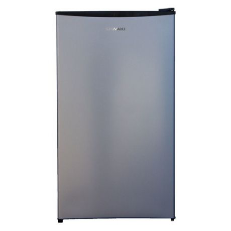 Холодильник SHIVAKI SDR-084S, однокамерный, серебристый
