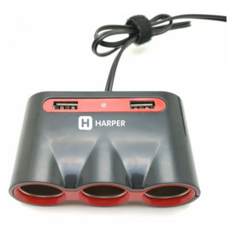 Разветвитель розетки прикуривателя HARPER DP-330