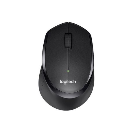 Мышь LOGITECH B330 Silent Plus оптическая беспроводная USB, черный [910-004913]