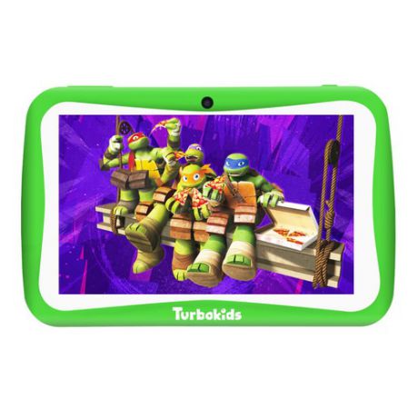 Детский планшет TURBO TurboKids Черепашки-ниндзя 8Gb, Wi-Fi, Android 5.1, зеленый [рт00020473]