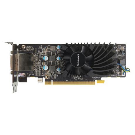 Видеокарта SAPPHIRE AMD Radeon RX 550 , 11268-09-20G RX 550 4G PULSE, 4Гб, GDDR5, Low Profile, Ret