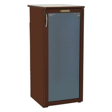 Холодильная витрина САРАТОВ 501-01, однокамерный, коричневый