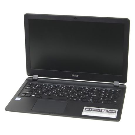 Ноутбук ACER Aspire ES1-572-39G7, 15.6", Intel Core i3 6006U 2.0ГГц, 4Гб, 128Гб SSD, Intel HD Graphics 520, DVD-RW, Linux, NX.GD0ER.048, черный