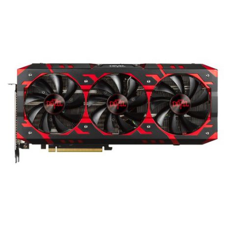 Видеокарта POWERCOLOR AMD Radeon RX Vega 64 , AXRX VEGA 64 8GBHBM2-2D2H/OC, 8Гб, HBM2, OC, Ret