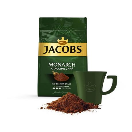 Кофе молотый JACOBS MONARCH Classic, 70грамм [4251798]