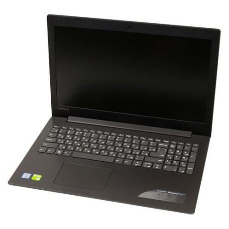 Ноутбук LENOVO IdeaPad 320-15ISK, 15.6", Intel Core i3 6006U 2.0ГГц, 4Гб, 500Гб, nVidia GeForce 920MX - 2048 Мб, Free DOS, 80XH01EHRK, черный