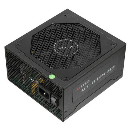 Блок питания ACCORD GOLD ACC-1000W-80G, 1000Вт, 140мм, черный, retail