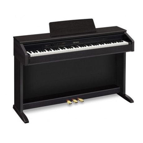 Цифровое фортепиано CELVIANO CASIO AP-270BK, 88, полновзвешенная, полноразмерные, 192, черный