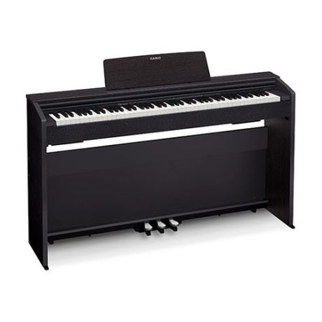 Цифровое фортепиано PRIVIA CASIO PX-870BK, 88, полновзвешенная, полноразмерные, 256, черный
