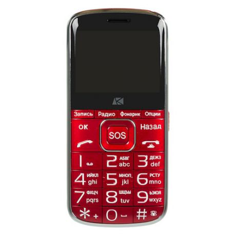 Мобильный телефон ARK Power F1 красный