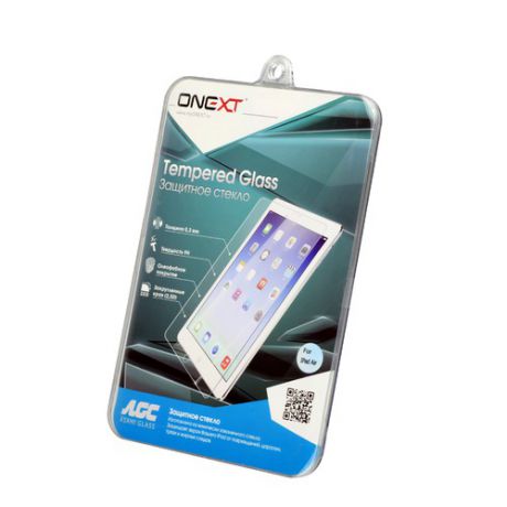 Защитное стекло ONEXT для Apple iPad Air, 1 шт [40790]