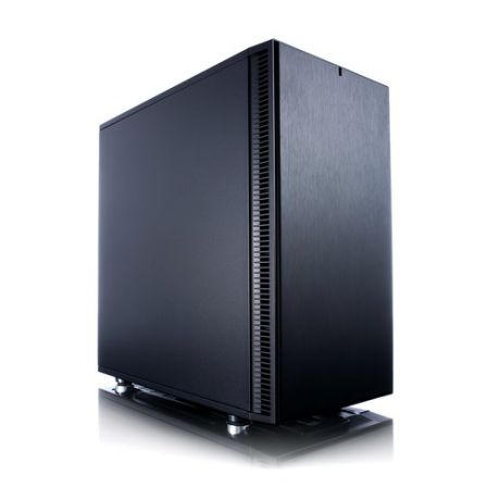 Корпус mATX FRACTAL DESIGN Define Mini C, Mini-Tower, без БП, черный