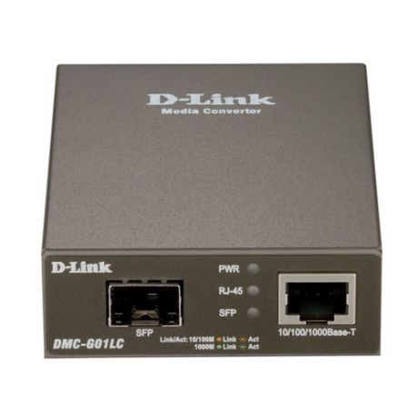 Медиаконвертер D-Link DMC-G01LC/A1A 100Base-TX/1000BASE-T Gig Eth