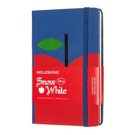 Блокнот Moleskine Limited Edition SNOW WHITE Pocket 90x140мм 192стр. линейка Apple (Яблоко)