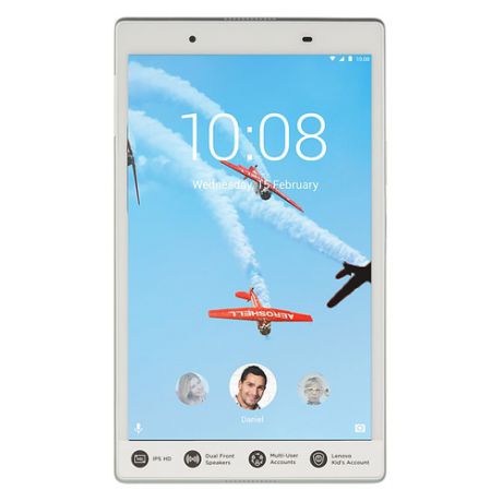 Планшет LENOVO Tab 4 TB-8504F, 2GB, 16GB, Android 7.1.1 белый [za2b0005ru]