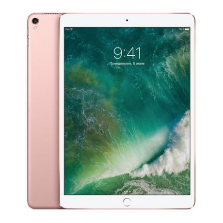 Планшет APPLE iPad Pro 2017 10.5" 512Gb Wi-Fi + Cellular MPMH2RU/A, 4GB, 512Гб, 3G, 4G, iOS розовый