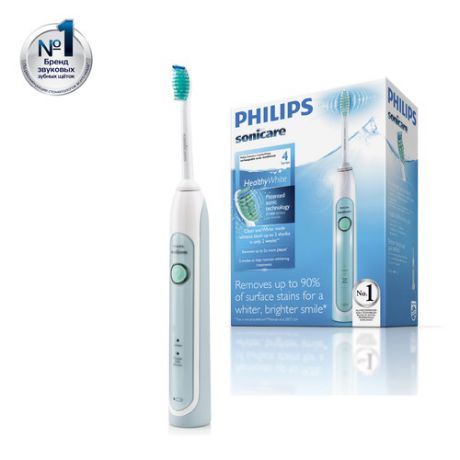Электрическая зубная щетка PHILIPS Sonicare HealthyWhite HX6711 белый [hx6711/02]