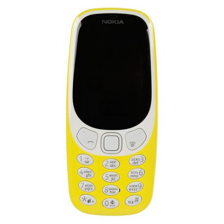 Мобильный телефон NOKIA 3310 dual sim 2017, желтый