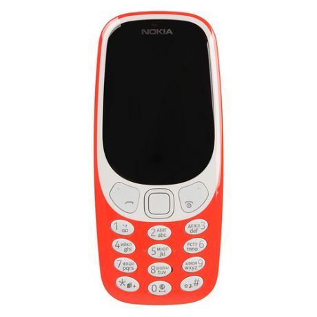 Мобильный телефон NOKIA 3310 dual sim 2017, красный