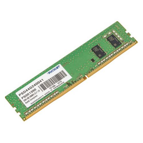 Модуль памяти PATRIOT Signature PSD44G240041 DDR4 - 4Гб 2400, DIMM, Ret