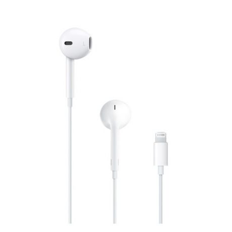 Гарнитура APPLE EarPods, MMTN2ZM/A, вкладыши, белый, проводные