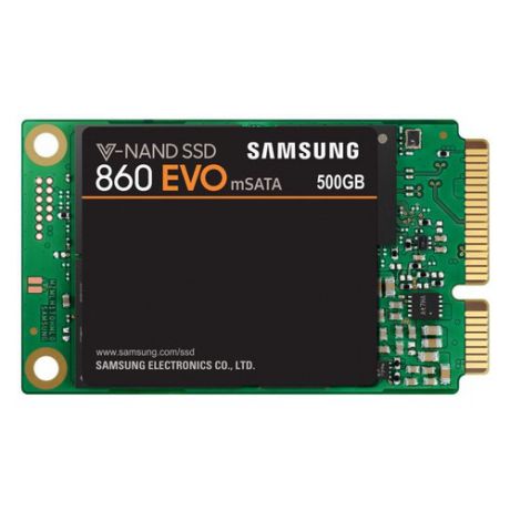 SSD накопитель SAMSUNG 860 EVO MZ-M6E500BW 500Гб, mSATA, SATA III