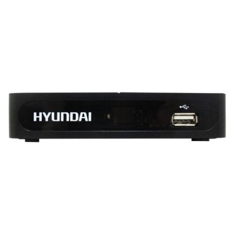 Ресивер DVB-T2 HYUNDAI H-DVB180, черный