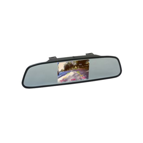 Зеркало заднего вида с монитором Phantom RM-43 4.3" 4:3 800x600 3Вт