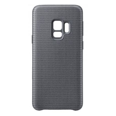 Чехол (клип-кейс) SAMSUNG Hyperknit Cover, для Samsung Galaxy S9, серый [ef-gg960fjegru]