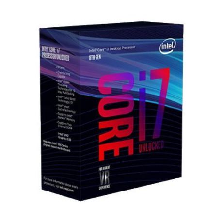 Процессор INTEL Core i7 8700K, LGA 1151v2 BOX [bx80684i78700k s r3qr]