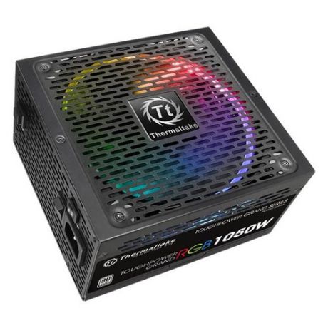 Блок питания THERMALTAKE Toughpower Grand RGB 1050, 1050Вт, 140мм, черный, retail [ps-tpg-1050f1fape-1]