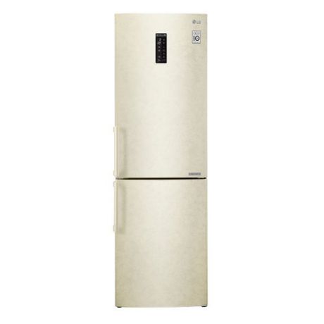 Холодильник LG GA-B449YEQZ, двухкамерный, бежевый