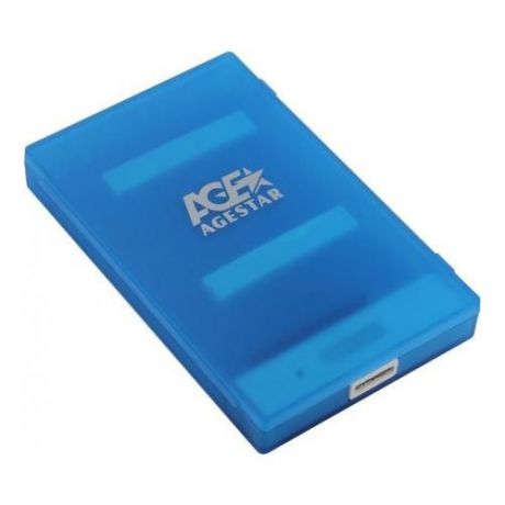 Внешний корпус для HDD/SSD AGESTAR 3UBCP1-6G, синий