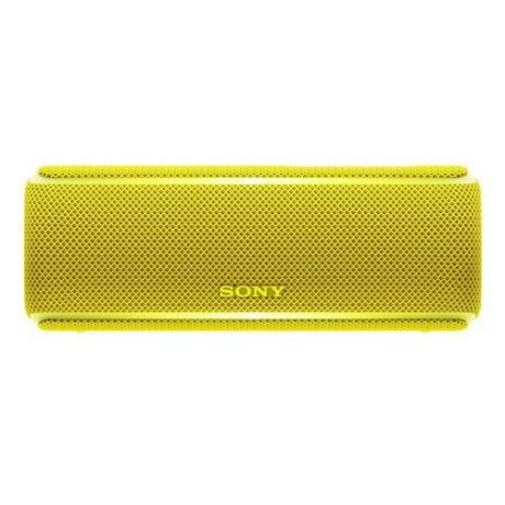 Портативная колонка SONY SRS-XB21, 14Вт, желтый [srsxb21y.ru2]