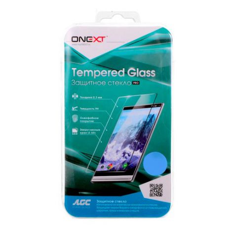 Защитное стекло для экрана ONEXT для Asus Zenfone 5 Lite (ZC600KL), 1 шт, черный [41771]