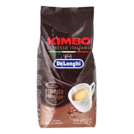 Кофе зерновой DELONGHI Kimbo Prestige, 1000грамм [5513296811]