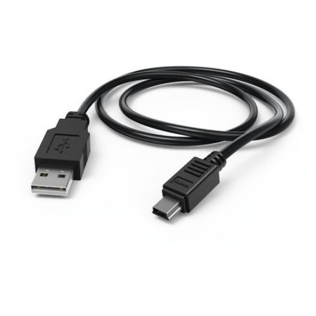 Зарядный кабель HAMA Play and Charge, для PlayStation 3, черный, 1.8м [00115417]
