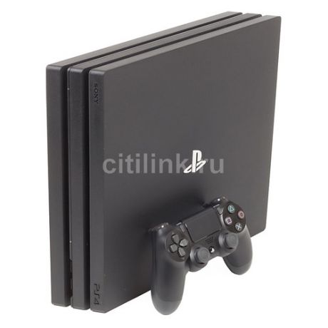 Игровая консоль SONY PlayStation 4 Pro с 1 ТБ памяти, CUH-7108B, черный