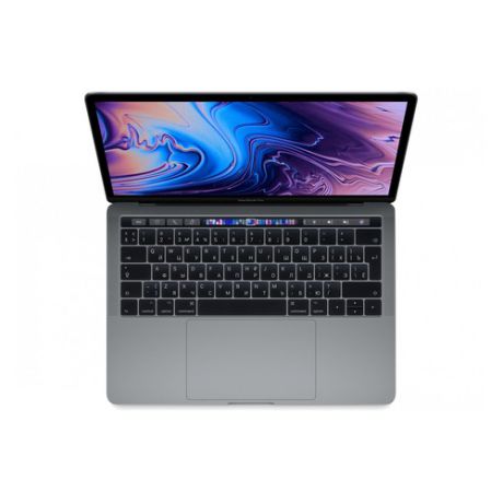 Ноутбук APPLE MacBook Pro MR9R2RU/A, 13.3", IPS, Intel Core i5 8259U 2.3ГГц, 8Гб, 512Гб SSD, Intel Iris graphics 655, Mac OS Sierra, MR9R2RU/A, темно-серый