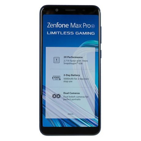 Смартфон ASUS ZenFone Max Pro M1 32Gb, ZB602KL, синий