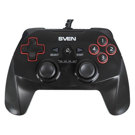 Геймпад Sven GC-250 черный USB для: PC/PlayStation 3