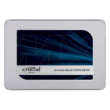SSD накопитель CRUCIAL MX500 CT500MX500SSD1N 500Гб, 2.5", SATA III