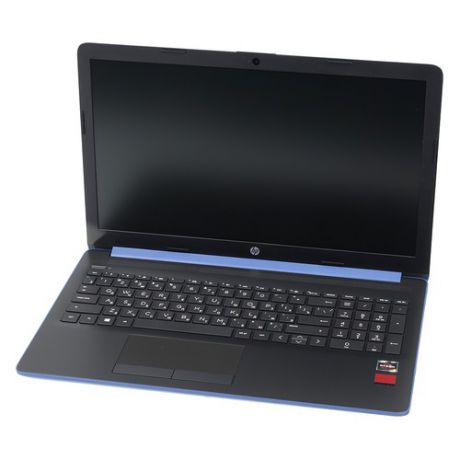 Ноутбук HP 15-db0087ur, 15.6", AMD Ryzen 3 2200U 2.5ГГц, 8Гб, 1000Гб, AMD Radeon 530 - 2048 Мб, Windows 10, 4JU90EA, синий