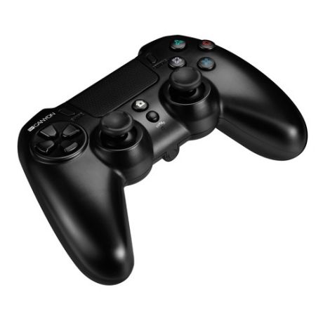 Геймпад Беспроводной CANYON CND-GPW5, для PlayStation 4, черный, 1м