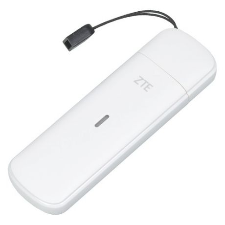 Модем ZTE MF833T 2G/3G/4G, внешний, белый