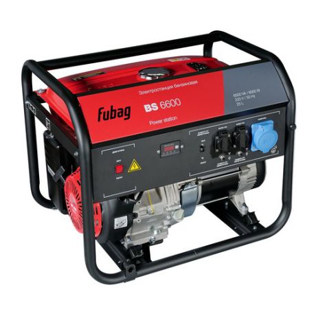 Бензиновый генератор FUBAG BS 6600, 220 В, 6.5кВт [838298]