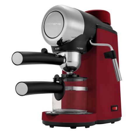 Кофеварка POLARIS PCM 4007A, эспрессо, красный